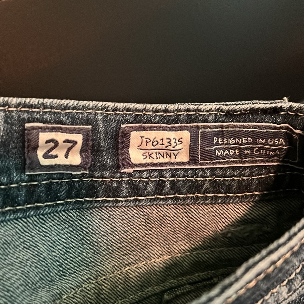 Miss Me jeans Skinny, size 27x30 actual (JP61335) - Picture 6 of 12